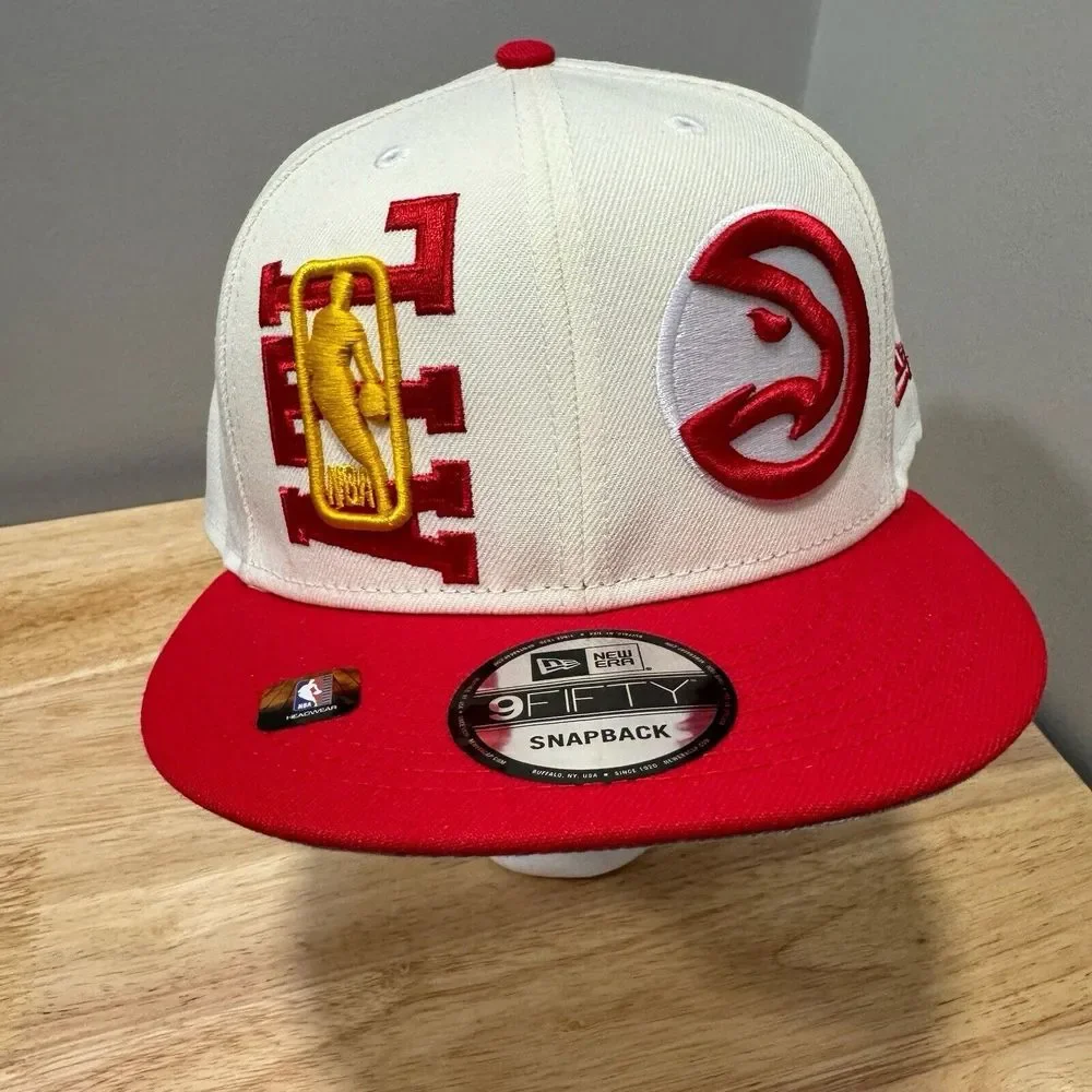 Atlanta Hawks New Era‎ NBA On Stage Draft 9FIFTY Snapback Hat Cream OSFM Cap